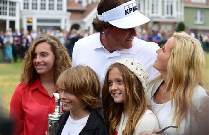 All you need to know about Phil Mickelson children