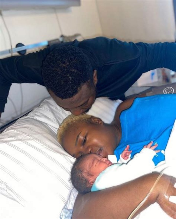 At Last It’s A Boy – Olaide Oyedeji And Husband Welcome Their 4th Child