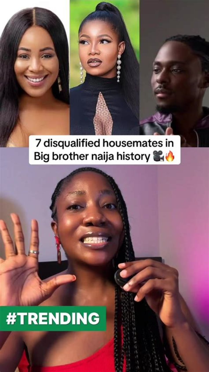 BBNaija: Erica Has Been DISQUALIFIED From The Big Brother House
