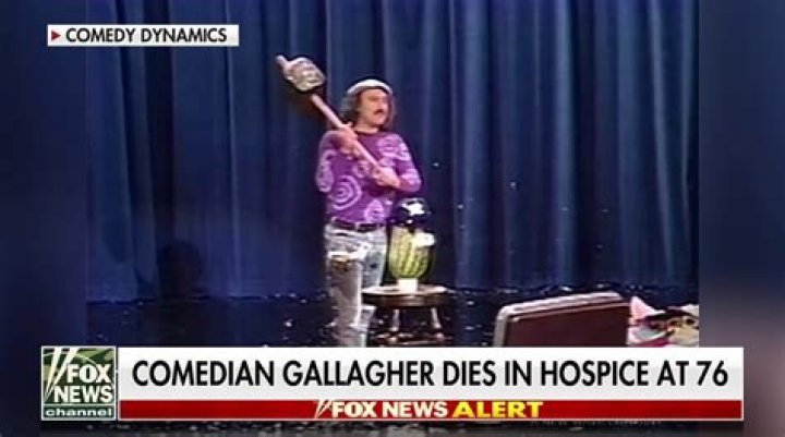 Comedian Gallagher Cause Of Death, Age, Net Worth, Children