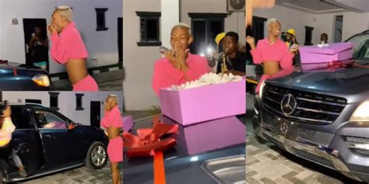 Crossdresser, James Brown Reveals His Father’s Reaction After He Gifted Him An iPhone13 Pro Max