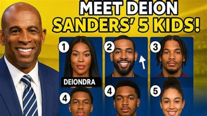 Deion Sanders Children: Meet All His 5 Children