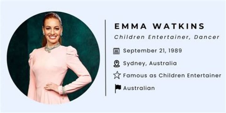 Emma Watkins Net Worth, Age, Height