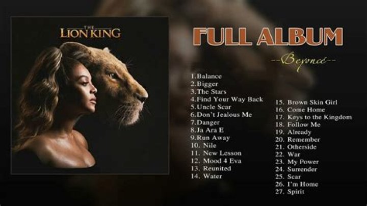 FULL LIST of All The African Artists Beyonce Featured On Lion King; The Gift Album