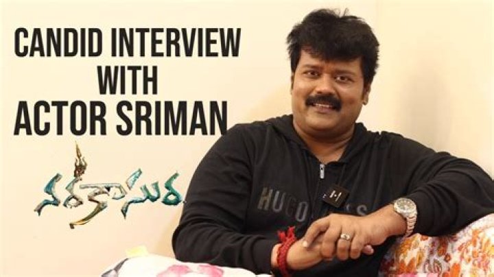 Get To Know Sriman (Actor): Biography, Age, Career, Net Worth, Relationship & More