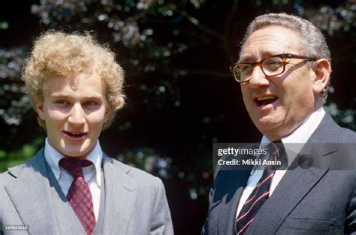 Henry Kissinger’s Son: Meet David Kissinger