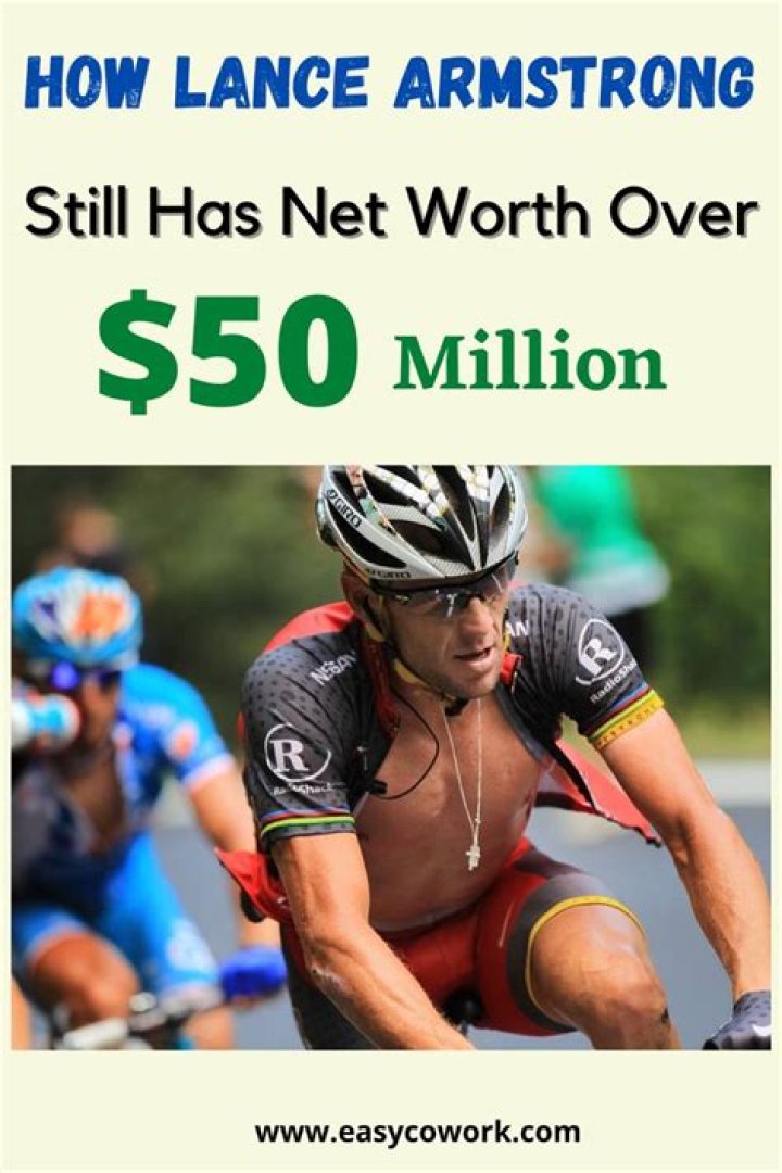 How much is Lance Armstrong’s net worth today