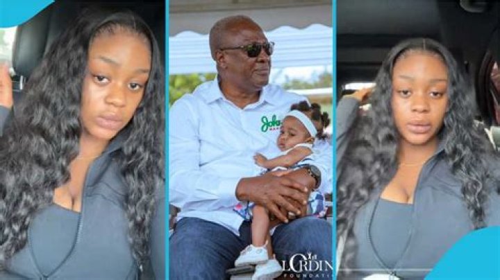 John Mahama’s Beautiful Daughter Farida Mahama Caught Flirting With Jackie Appiah’s Son, Damien