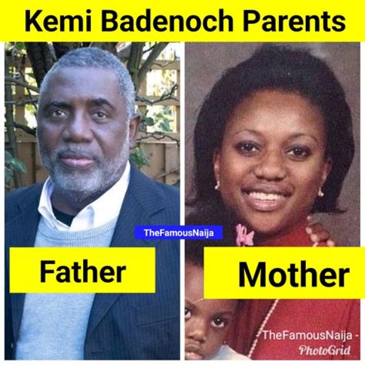 Kemi Badenoch Parents: Meet Femi and Feyi