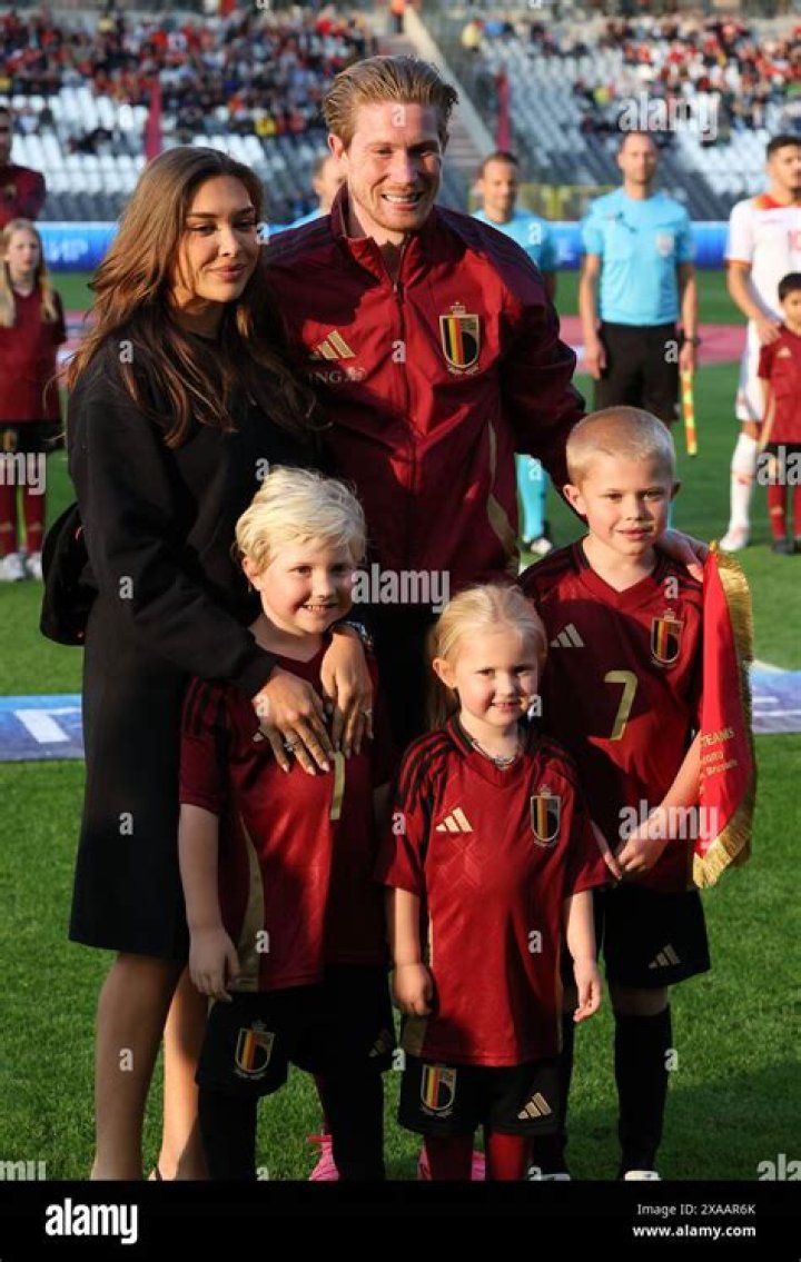 Kevin De Bruyne Children: Meet Mason, Rome & Suri De Bryune