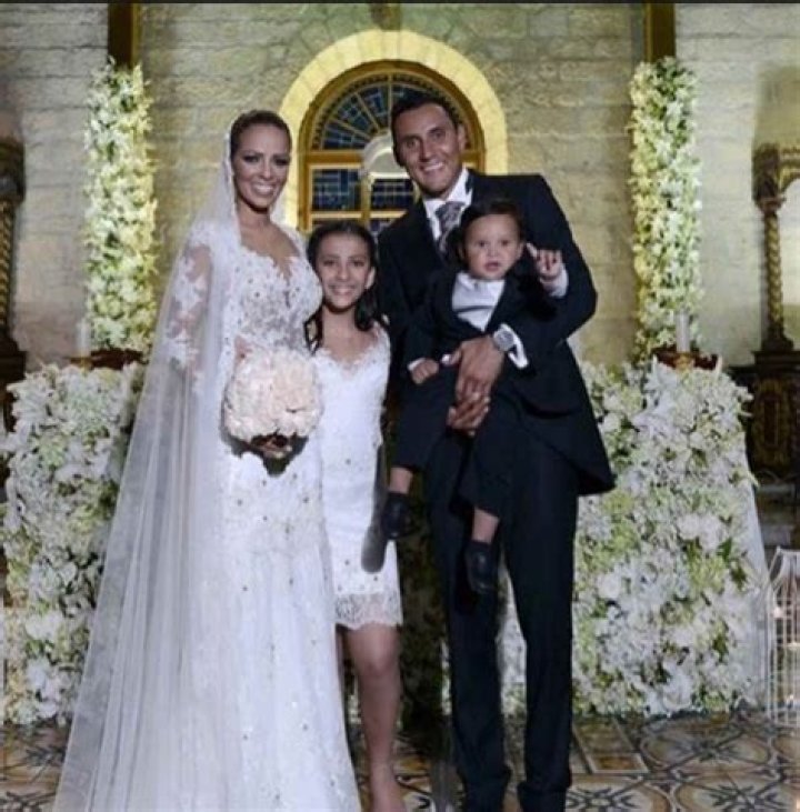 Keylor Navas Wife: Andrea Salas