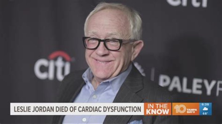 Leslie Jordan Causes Of Death Revealed