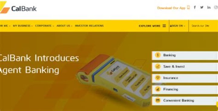 List of All Cal Bank Branches in Ghana