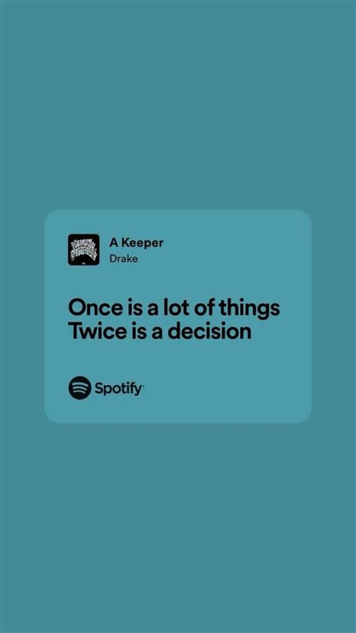 LYRICS: Drake – A Keeper