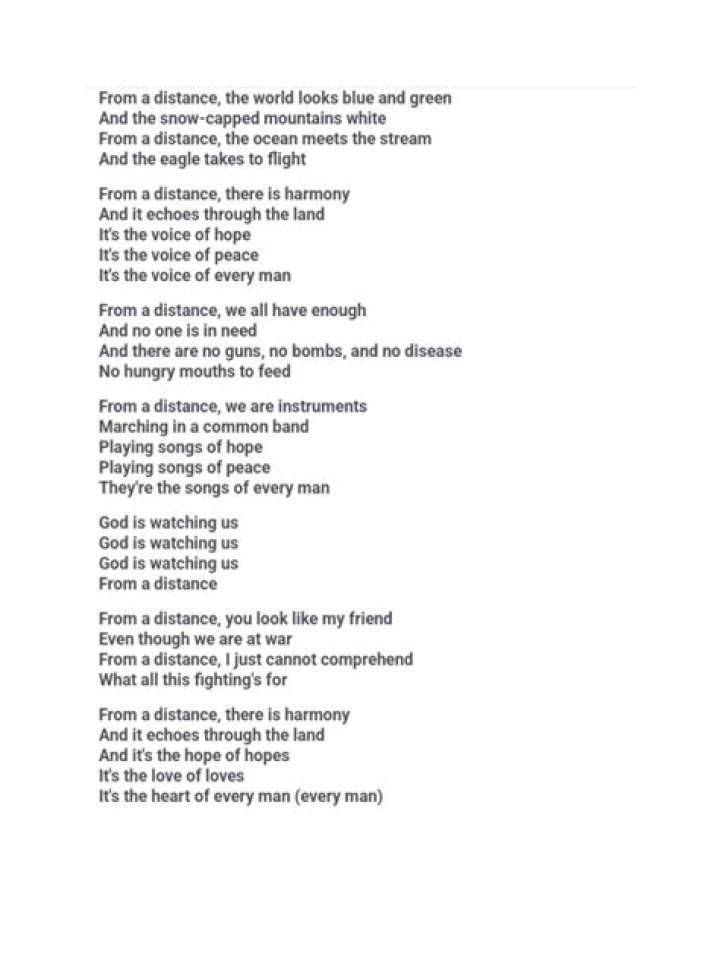 LYRICS: Russ – From a Distance