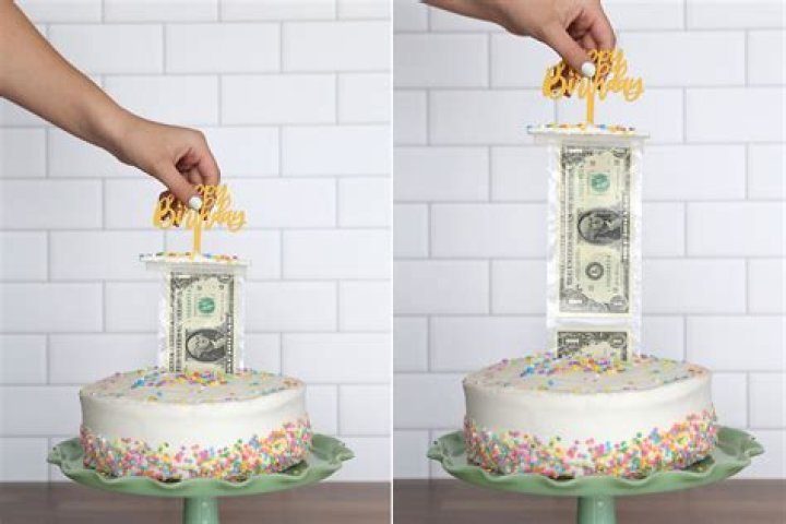 Man Stunned After Wife Surprised Him With $10,000 Worth Of Cash Hidden In Money Cake For His Birthday [VIDEO]