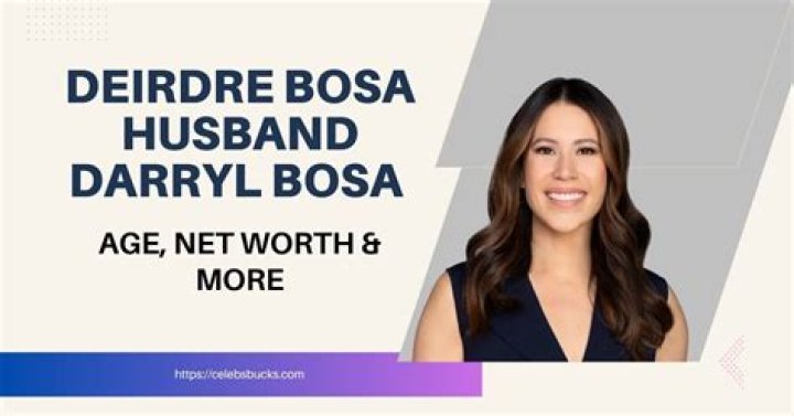 Meet Darryl Bosa, husband of Deirdre Bosa: Biography, Net Worth & more