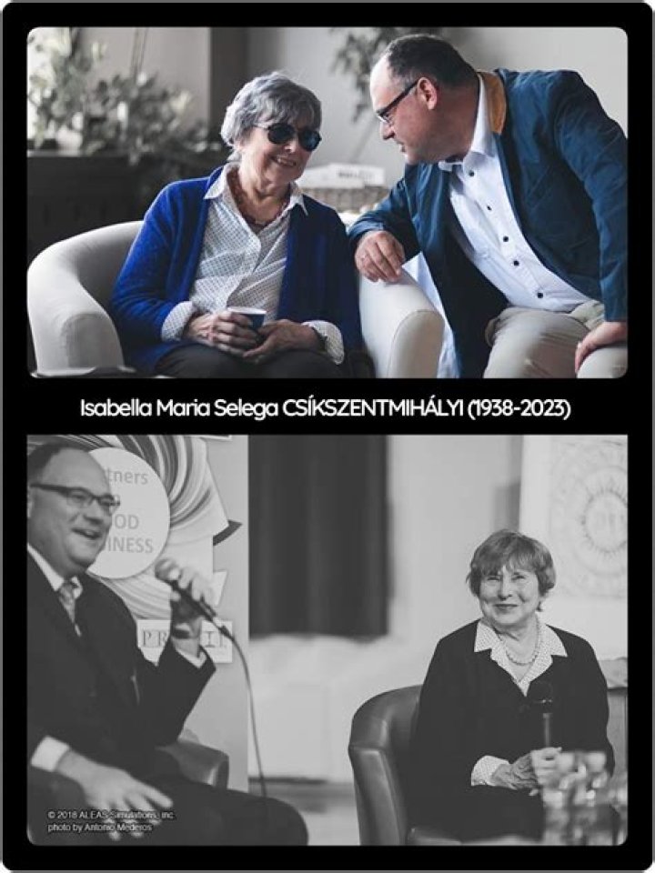 Mihaly Csikszentmihalyi Wife: Meet Isabella Selega