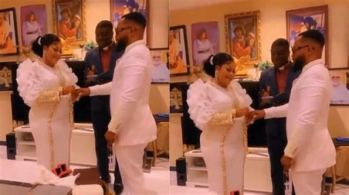 Nana Agradaa Shows Off Her Lovely Husband Who Is A Pastor