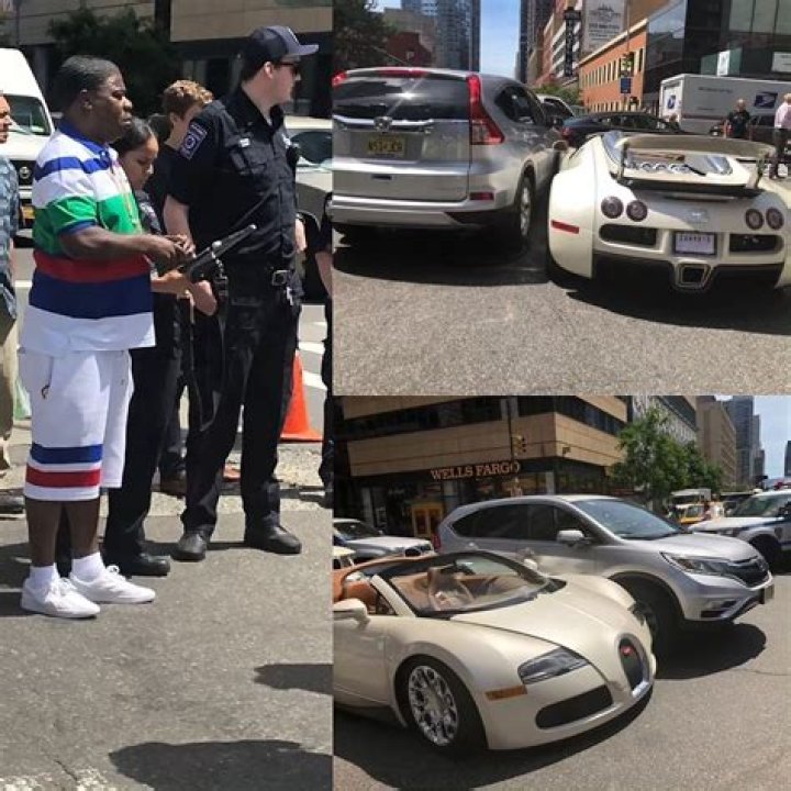 PHOTOS: American Actor, Tracy Morgan Crashes His 15-Minute Old $2 Million Bugatti