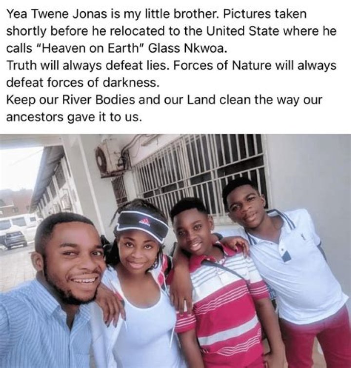 Rare Photos Of Twene Jonas And Family Before He Left For The US Drops