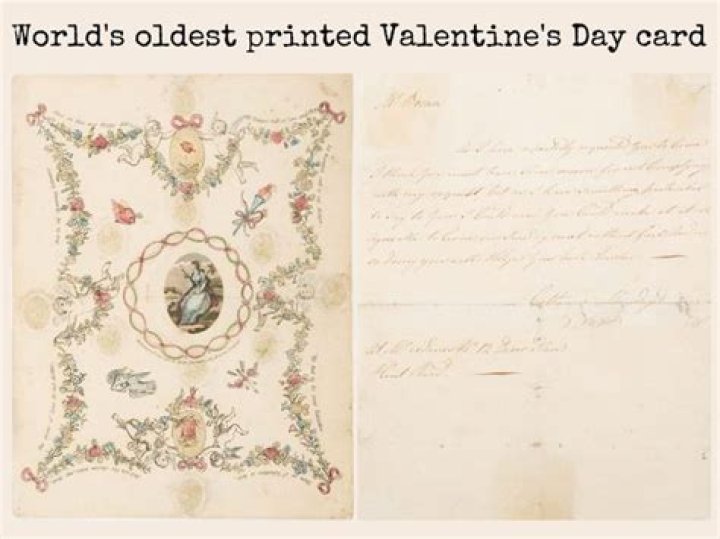 See The World’s Oldest Valentine Day Card, Printed In 1797 (Photos)