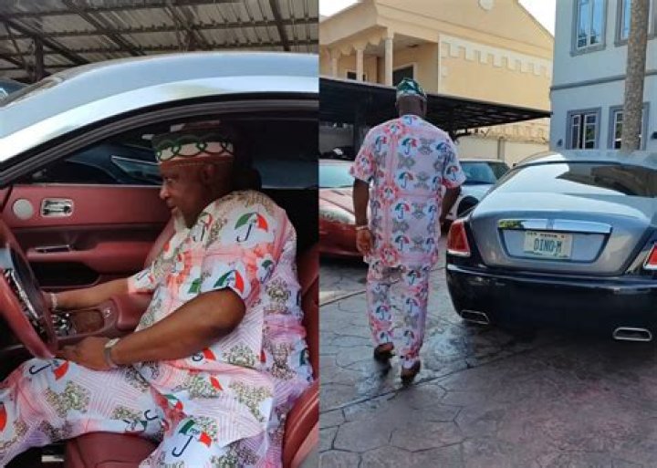 Senator Dino Melaye Shows Off His Expensive Cars In His Garage [WATCH]