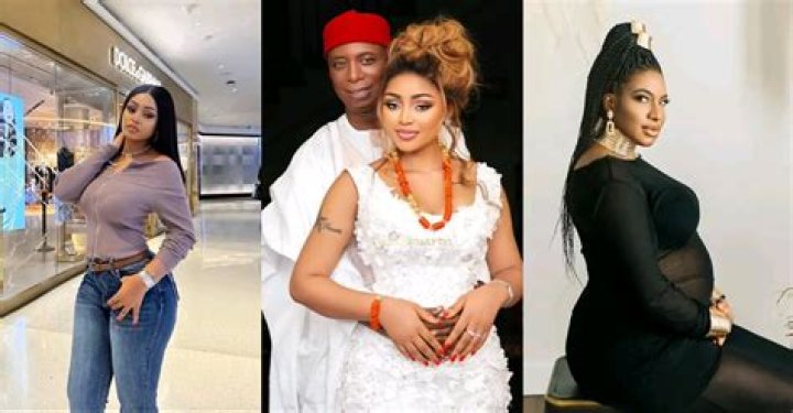 ‘The Baby Obviously Looks Like The Dad’ – Social Media User Settles Debate About Who Munir Resembles Between Regina Daniels & Husband