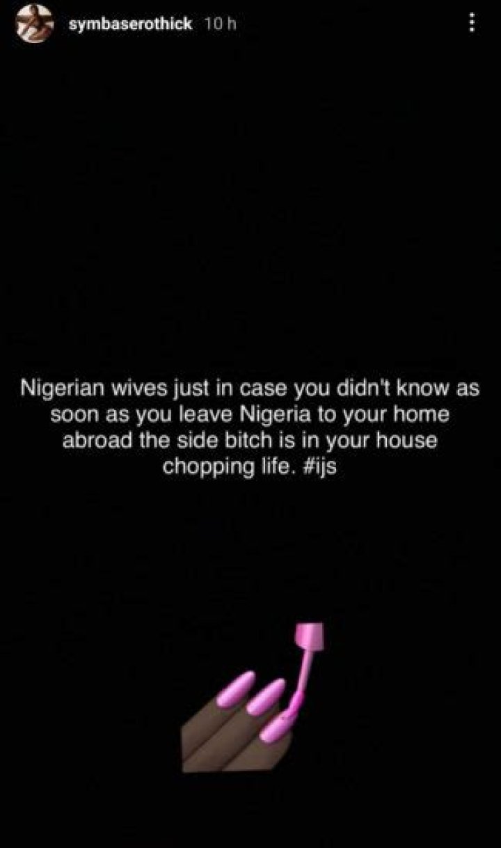 US Stripper, Symba Includes Nigeria In The List Of Places Not To Visit For Plastic Surgery