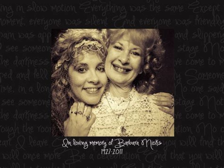 Who Are Stevie Nicks Parents?