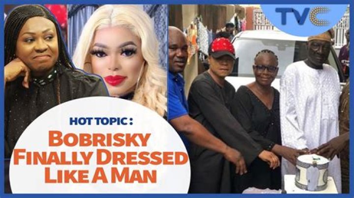 Why I Dressed Like A Man To My Father’s Birthday Party’- Bobrisky Finally Opens Up