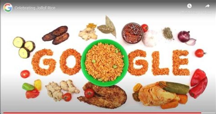 Why Is Google Doodle Celebrating Jollof Rice?