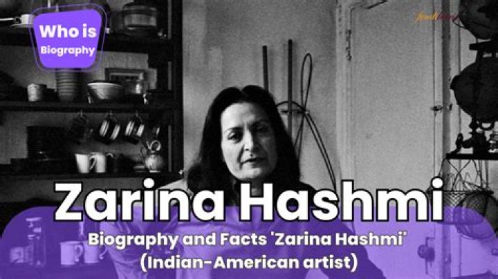 Zarina Hashmi Age, Height, Weight